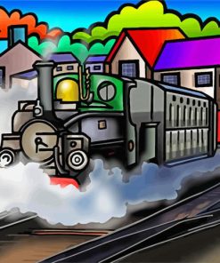 Ffestiniog Railway Art Paint By Number