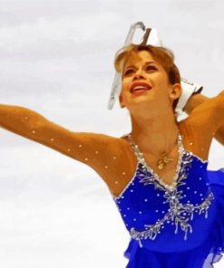 Figure Skater Tara Lipinski Paint By Number