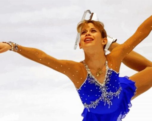 Figure Skater Tara Lipinski Paint By Number