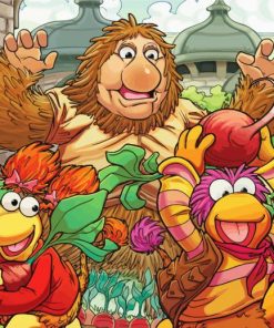 Fraggle Rock Animated Serie Paint By Number