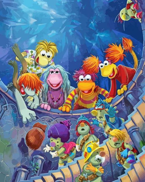 Fraggle Rock Paint By Number