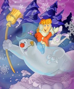 Frosty The Snowman Adventures Paint By Number