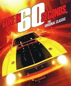 Gone In 60 Seconds Movie Paint By Number