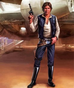 Han Solo The Smuggler Paint By Number