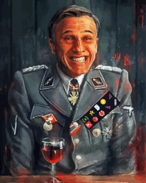 Hans Landa Art Paint By Number