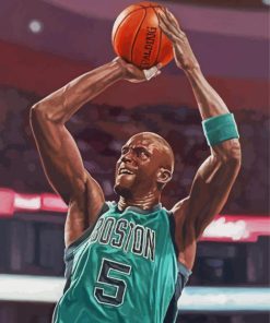 Kevin Garnett Boston Celtics Player Paint By Number