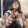 Mia Wallace Pulp Fiction Paint By Number