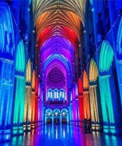 National Cathedral Inside Paint By Number