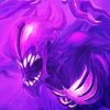 Purple Monster Art Paint By Number