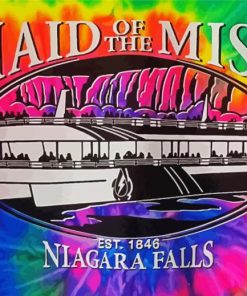 Maid Of The Mist Tour Poster Paint By Number