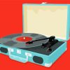 Record Player Illustration Paint By Number