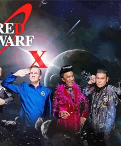 Red Dwarf Poster Paint By Number