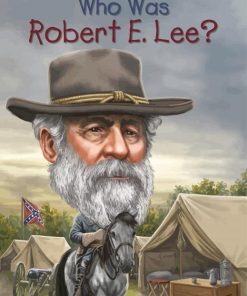 Robert E Lee Caricature Paint By Number