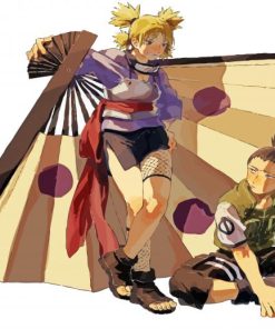 Temari And Shikamaru Paint By Number