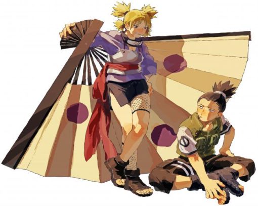 Temari And Shikamaru Paint By Number