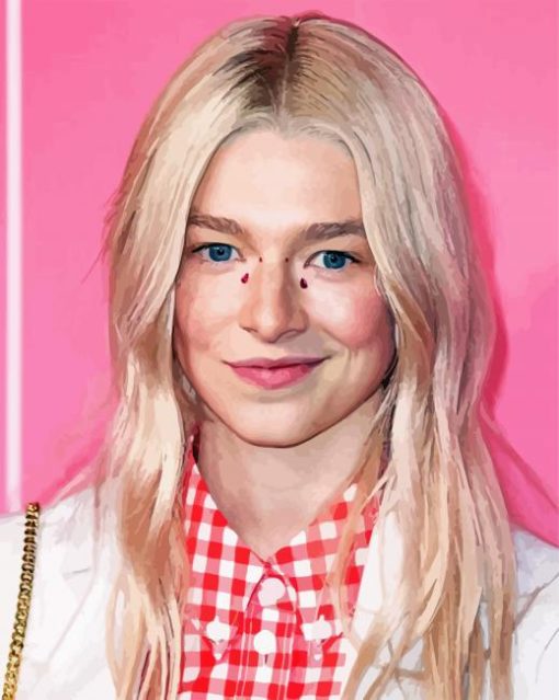 The Beautiful Hunter Schafer Paint By Number