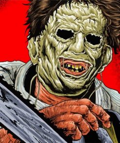 The Leatherface Texas Chainsaw Massacre Movie Paint By Number