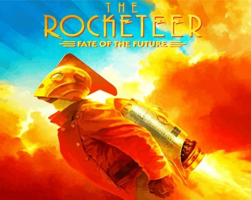 The Rocketeer Poster Paint By Number