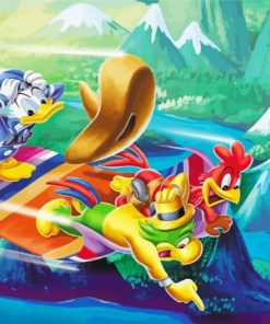 The Three Caballeros On The Magical Carpet Paint By Number