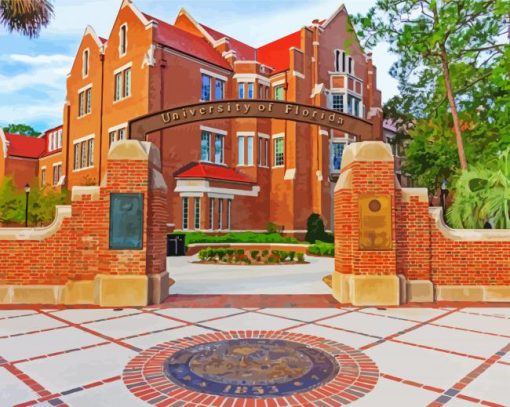 University Of Florida Paint By Number