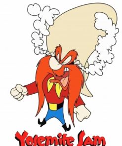 Yosemite Sam Character Poster Paint By Number