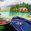 Aesthetic Emerald Lake Paint By Number