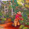 Aesthetic Gardener Woman Paint By Number