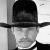 Black And White Wyatt Earp Paint By Numbers