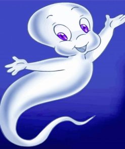 Casper Cartoon Paint By Number