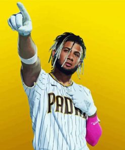 Cool Fernando Tatis Paint By Number