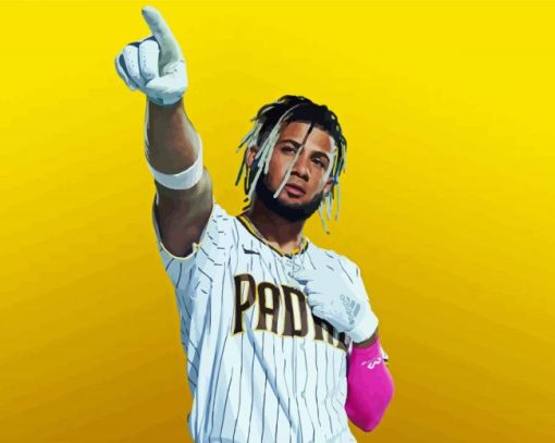 Cool Fernando Tatis Paint By Number