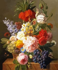 Flowers And Fruits Van Dael Paint By Number