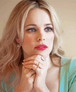 Gorgeous Rachel McAdams Paint By Number