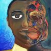 Half Abstract Face Emmett Till Paint By Number