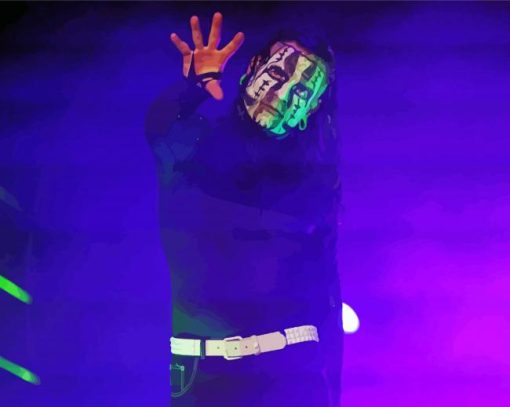 Jeff Hardy AEW Paint By Number