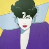 Lady By Patrick Nagel Paint By Number