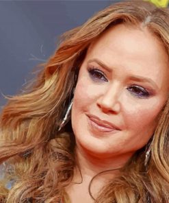 Leah Remini Actress Paint By Number