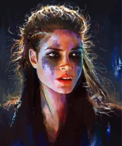 Marie Avgeropoulos Art Illustration Paint By Number