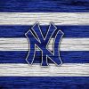 New York Yankees Emblem Baseball Paint By Number
