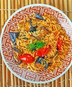 Pilau Rise With Vegetables Paint By Number