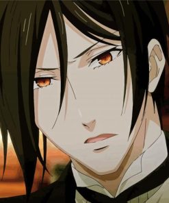 Sebastian Michaelis Black Butler Anime Character Paint By Number