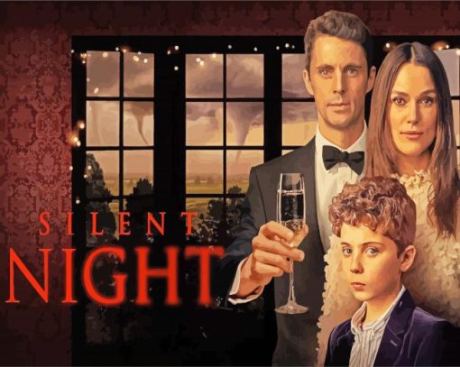 Silent Night Poster Paint By Number