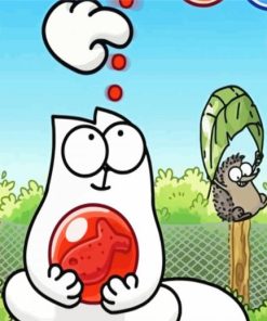 Simon's Cat Paint By Number