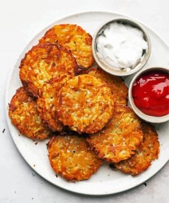 Vegan Hash Browns Paint By Number