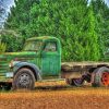 Vintage Gmc Truck Paint By Number