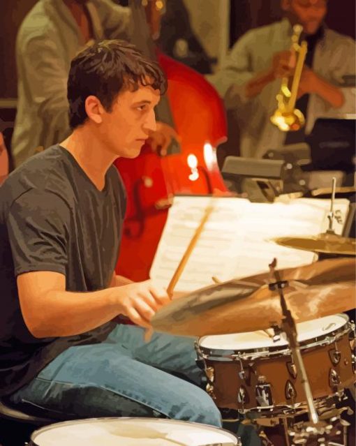 Whiplash Character Paint By Number